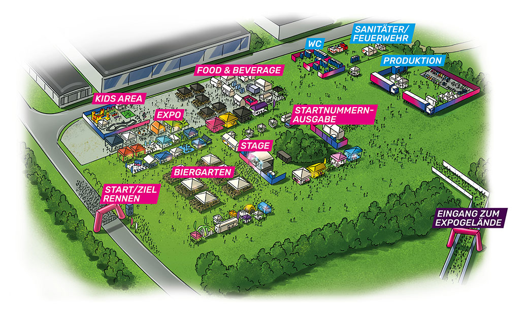 The Expo site of 3RIDES Aachen 2025